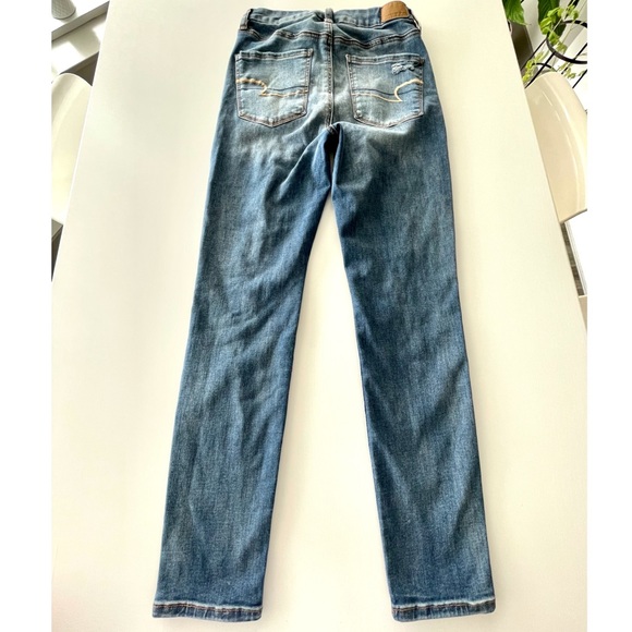 Size 6 | NWOT AE Curvy super high rise jeans - Picture 4 of 8